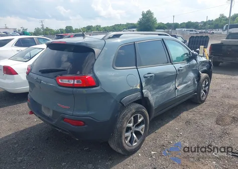 2014 Jeep Cherokee Trailhawk из США, поврежденный, VIN 1C4PJMBS9EW161548